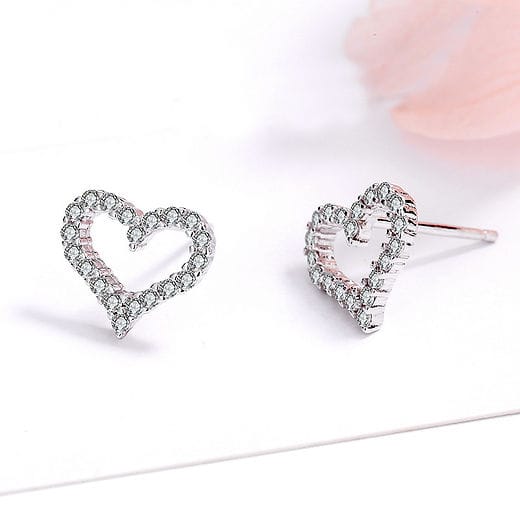 Heart AD earrings