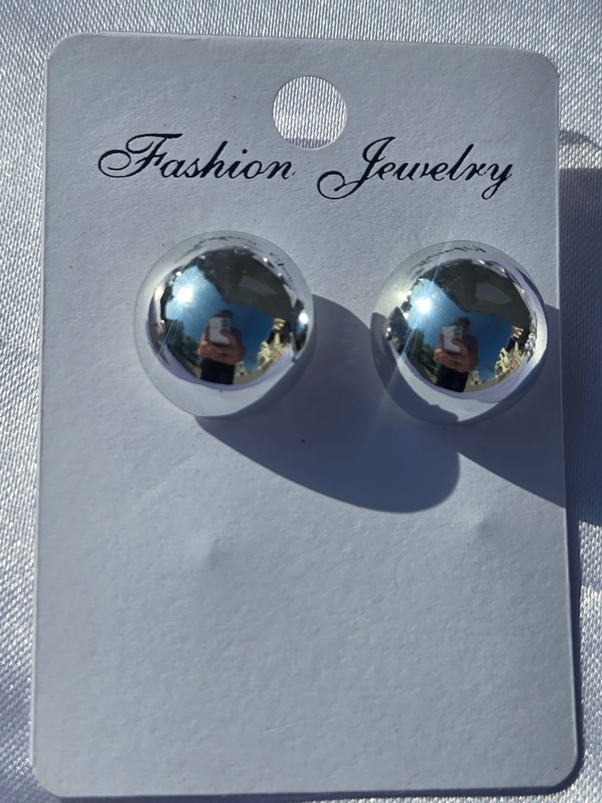 Stainless Steel Mirror Sphere Studs