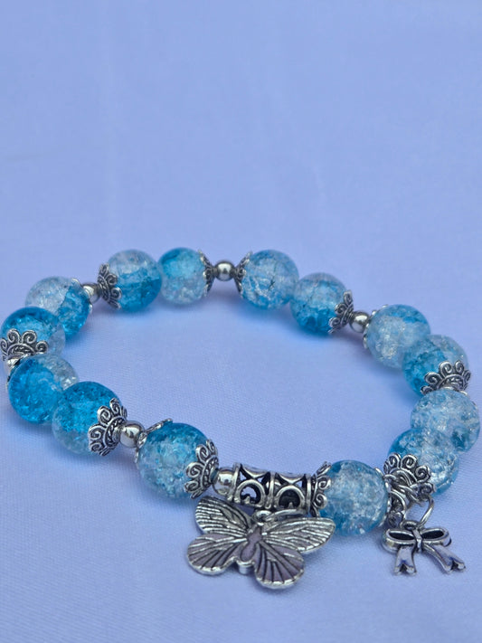 Glass Breads Bracelet(vailable in three colour )