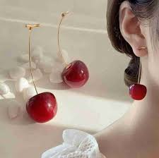 Cherry earrings